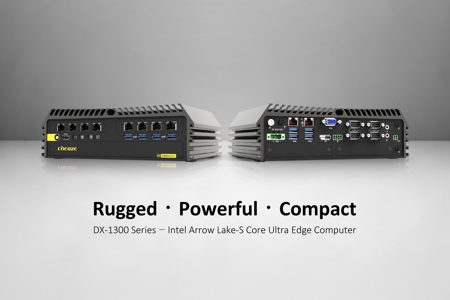 Cincoze 德承发表高性能紧凑型工控机 DX-1300：打造空间受限场域的关键边缘运算核心